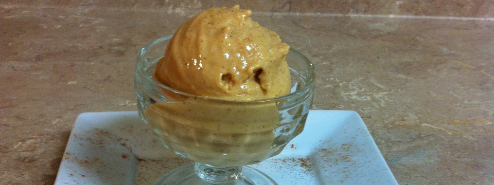 Pumpkin Frozen Yogurt