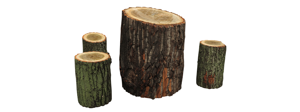 Tree Stump Side Tables