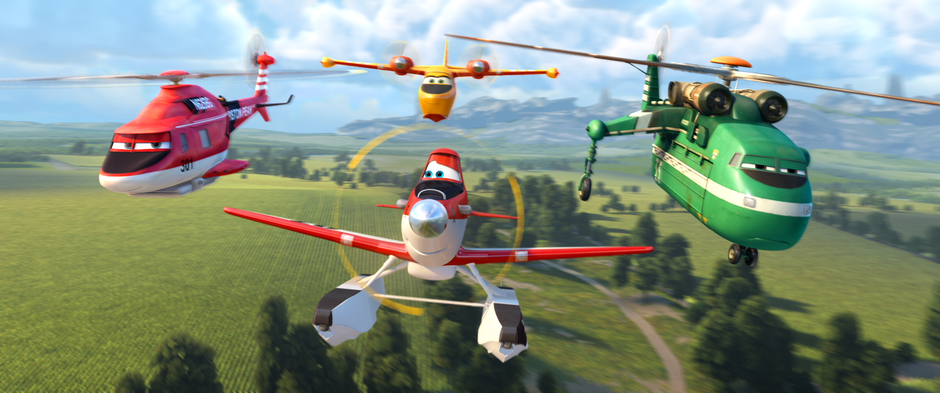 Movie Review: Planes: Fire & Rescue