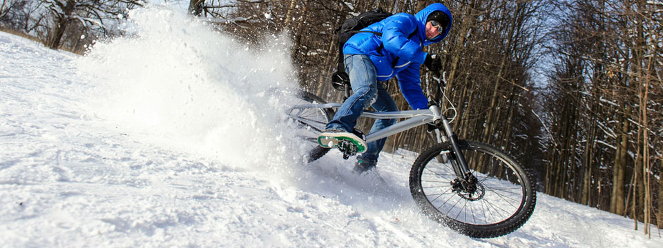 A Bicycle in the Snow