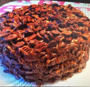 Chocolate Turtle Cake