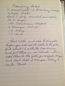 Cranberry Salad Recipe