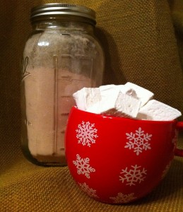 Becky's hot cocoa and marshmallows